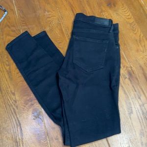 Express brand black jeans, 4R, like new